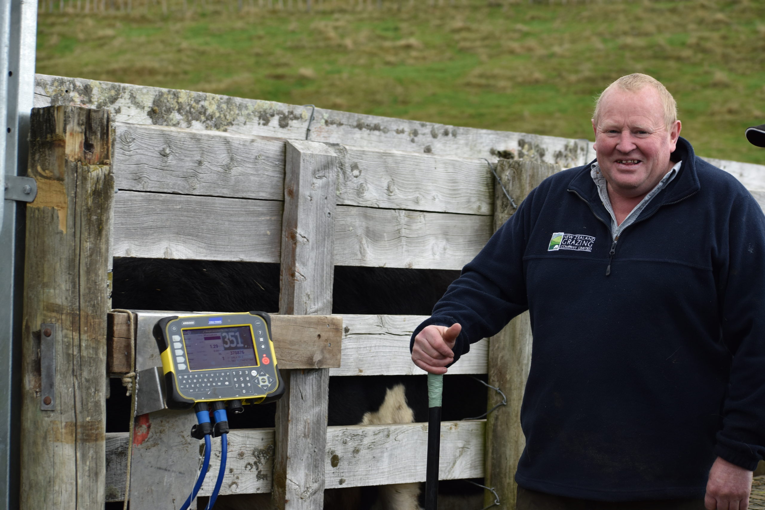 Richard at the Weigh